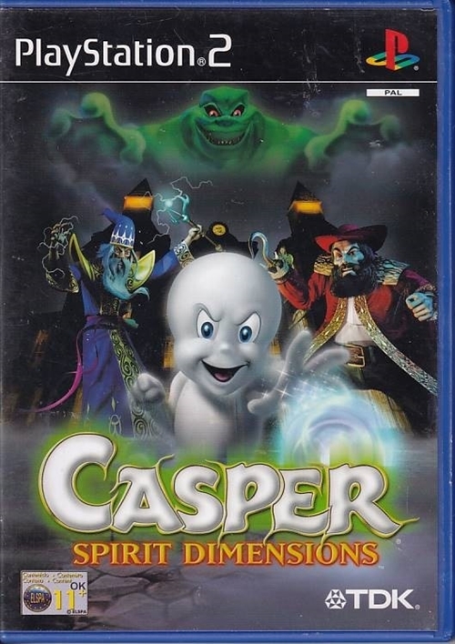 Casper Spirit Dimensions - PS2 (B Grade) (Genbrug)